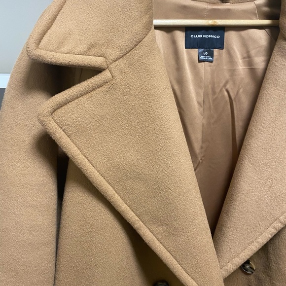 Over size wool coat - Picture 3 of 6